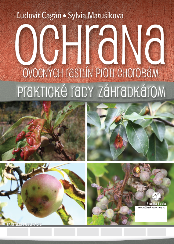 Pracovná obálka pripravovanej publikácie Ochrana ovocných rastlín proti chorobám.