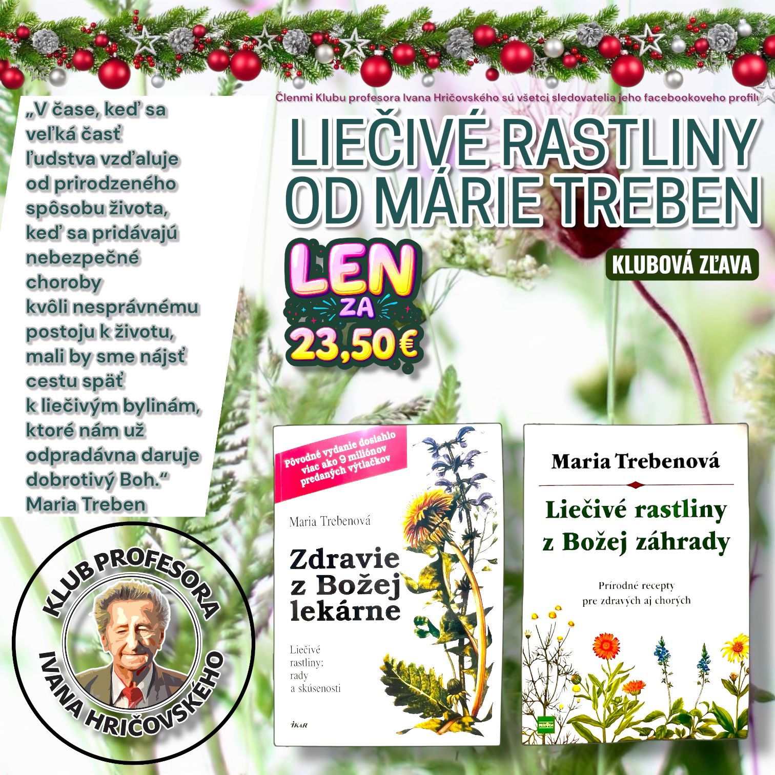 Balík od bylinkárky Marie Treben