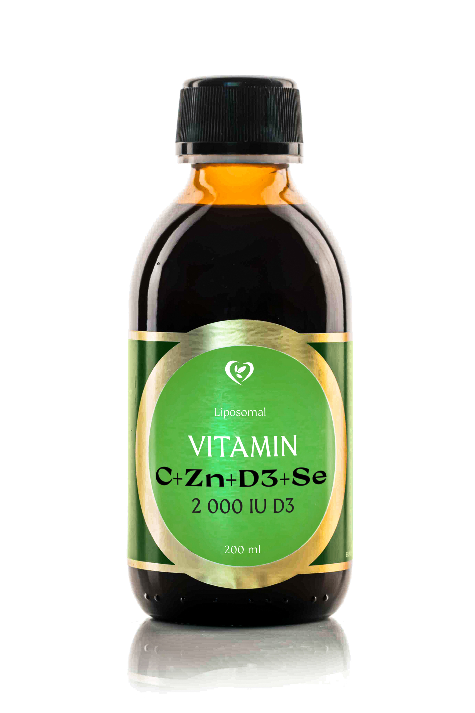 Lipozomálny vitamín C+Zinok+D3+ Se 200 ml