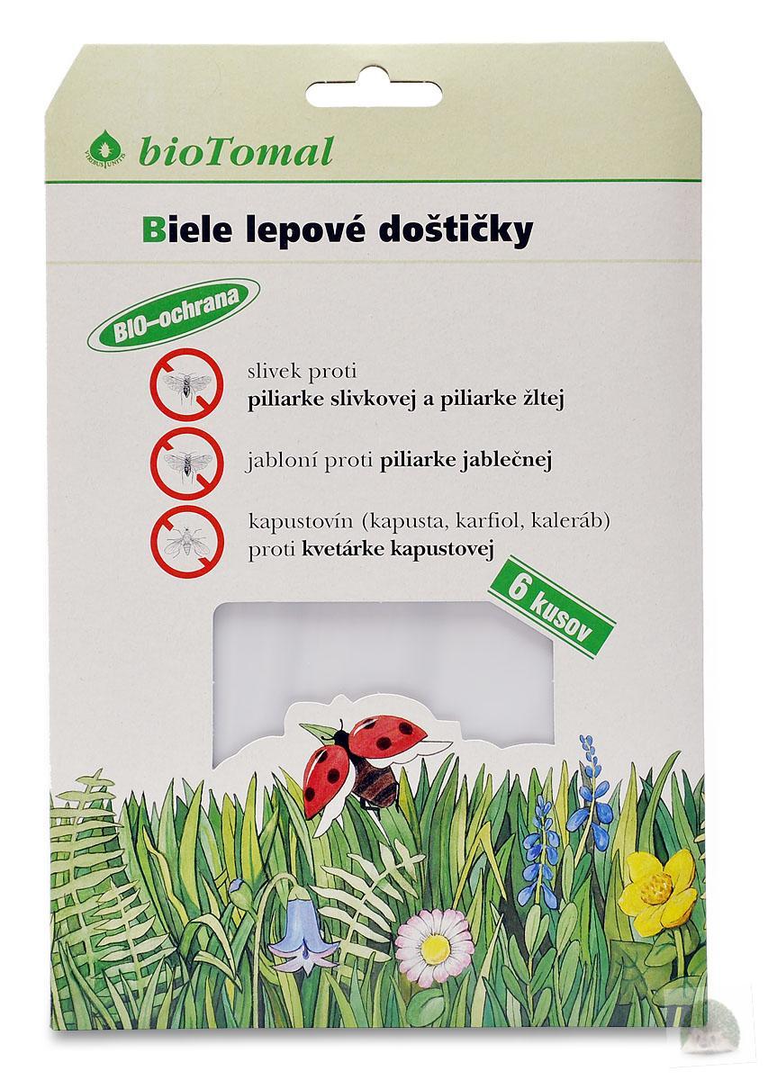 Biele lepové doštičky